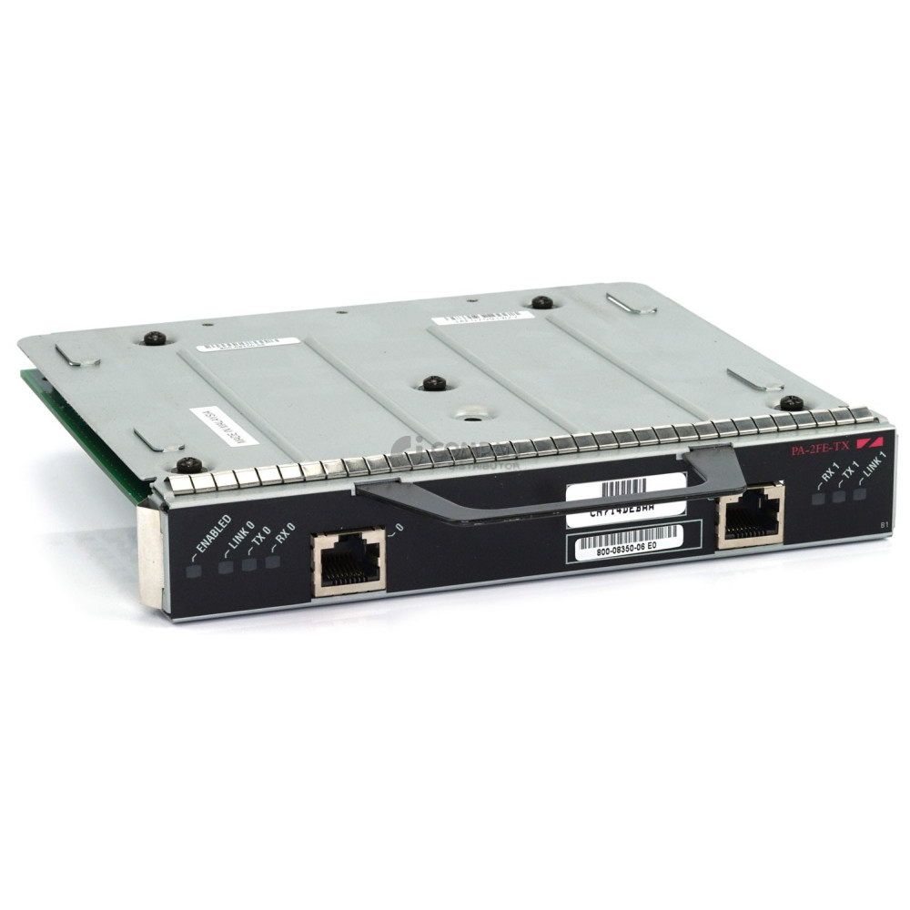 PA-2FE-TX CISCO 2-PORT FAST ETHERNET 100BASE TX PORT ADAPTER FOR 7200 SERIES